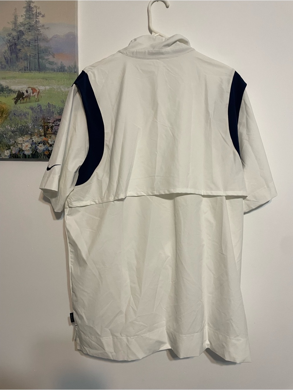 On-Field Nike New England Patriots White Men's coach TrainShirt size xl - Picture 8 of 9